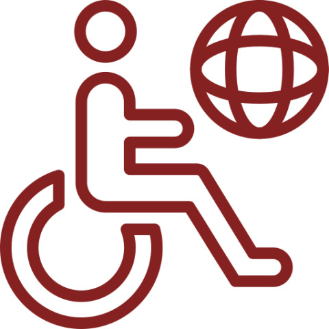 <h4>Instalações para pessoas com deficiência</h4>