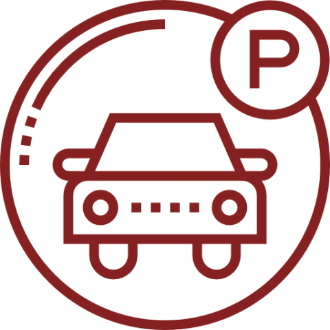 <h4>Estacionamento gratuito</h4>